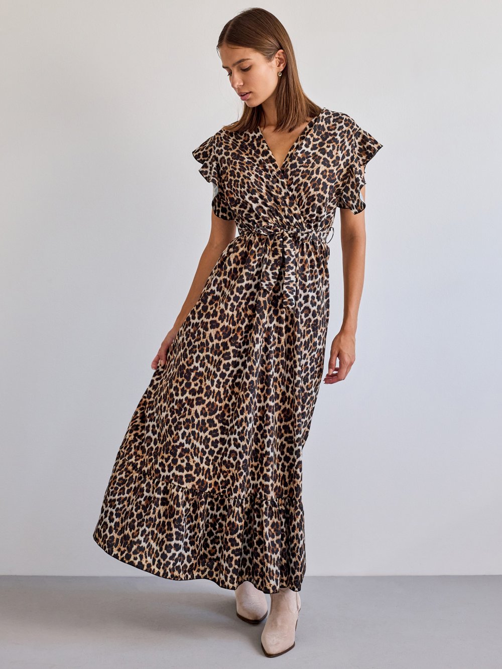 Leopardie šaty Kalea