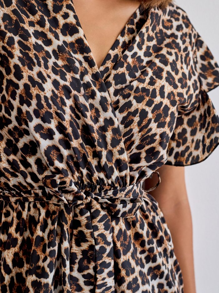 Leopardí šaty Kalea