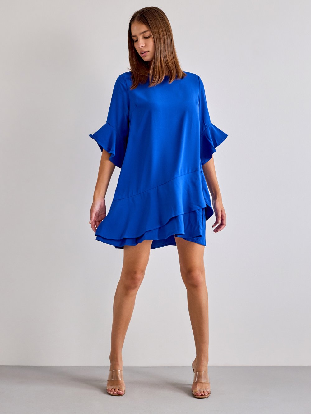 Modré šaty Octavia