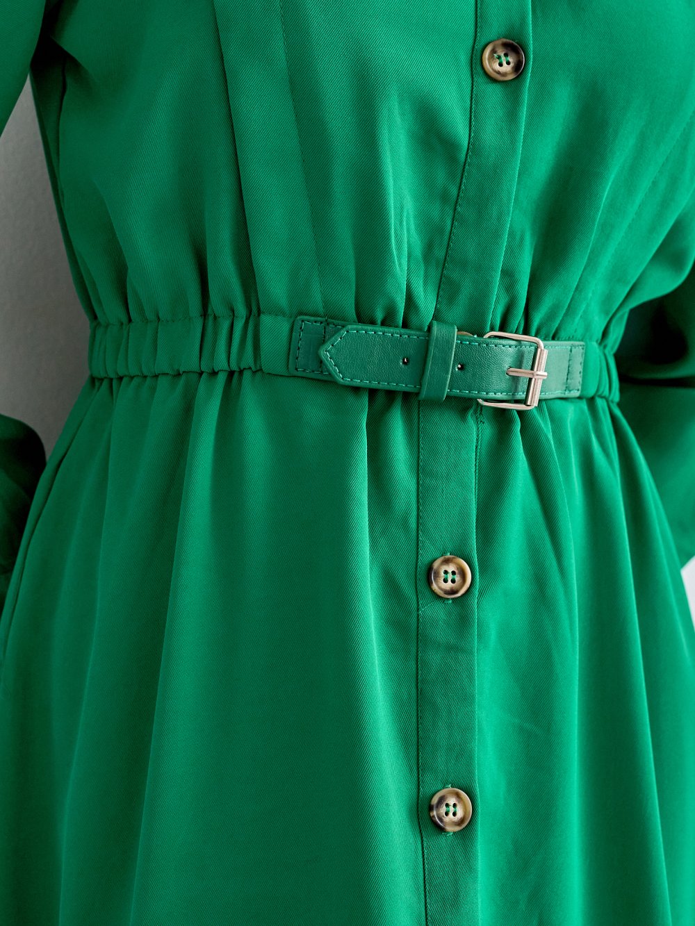 Zelené šaty Rowin