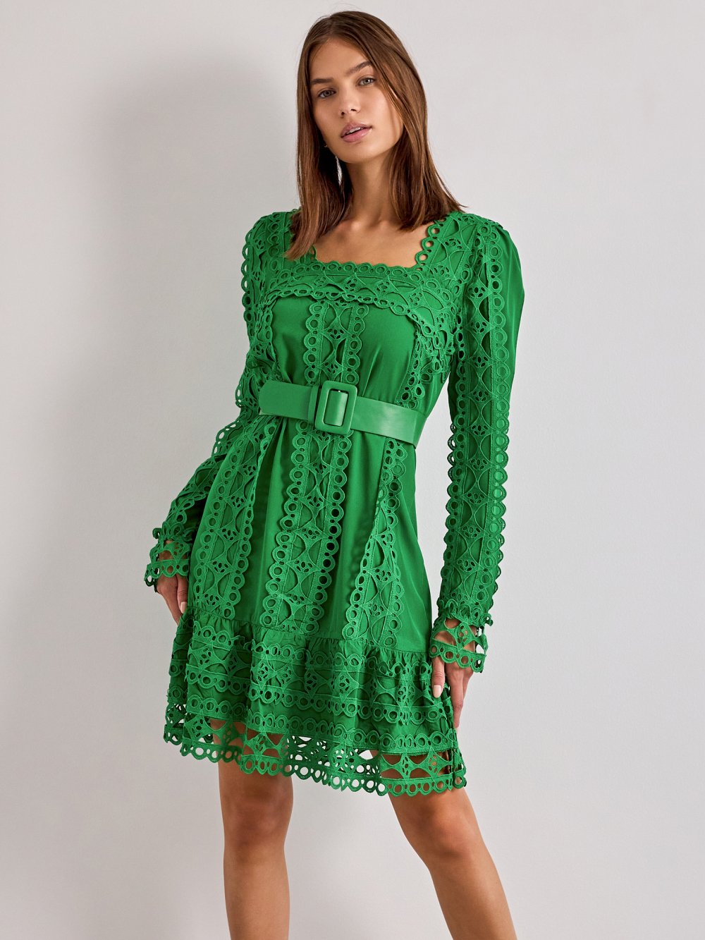 Zelené šaty Safira