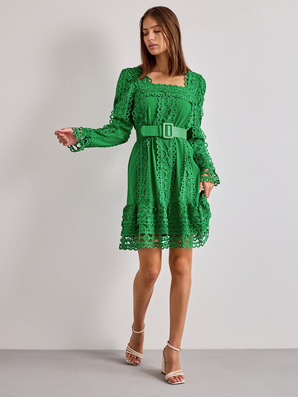 Zelené šaty Safira