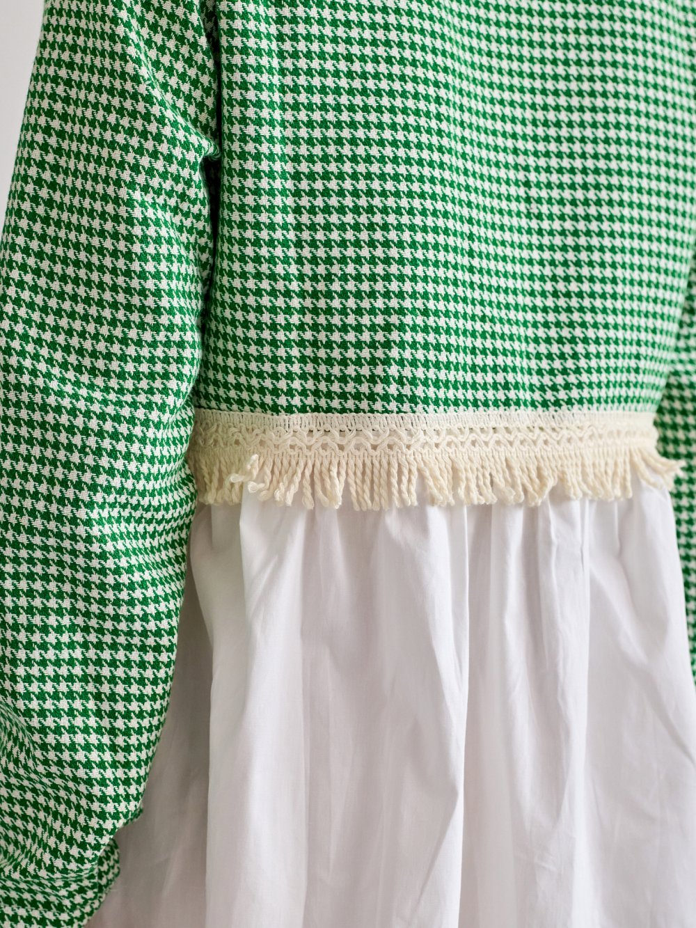 Zeleno-biele šaty Joett