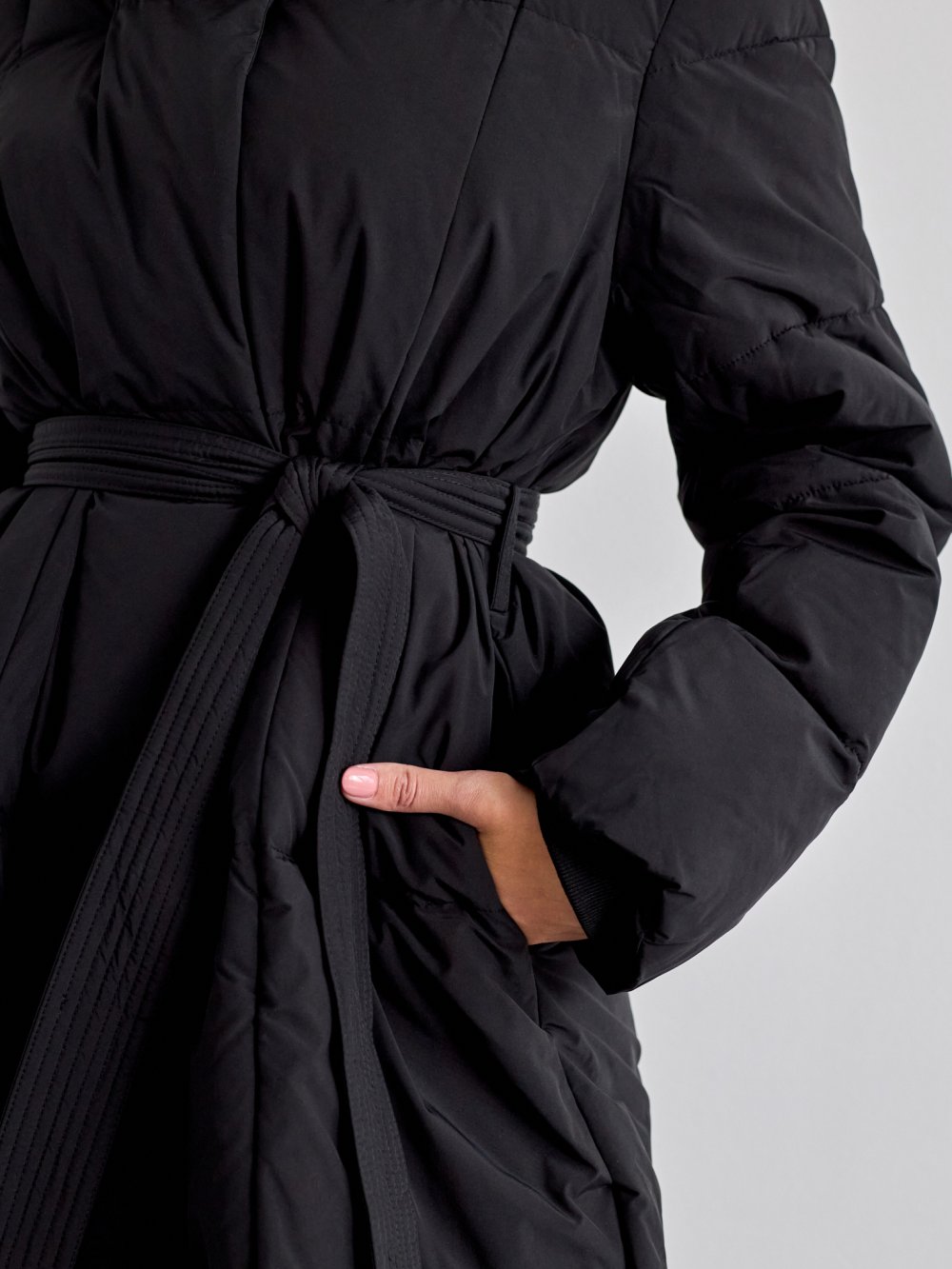 Čierna zimná bunda Renesse