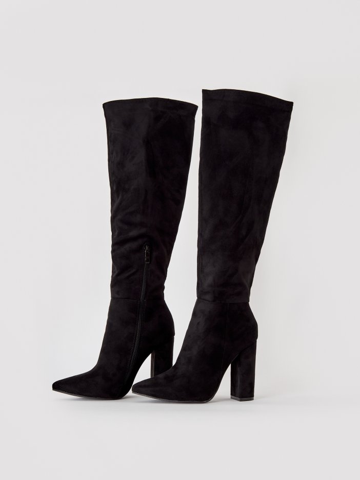 Black knee boots Talia
