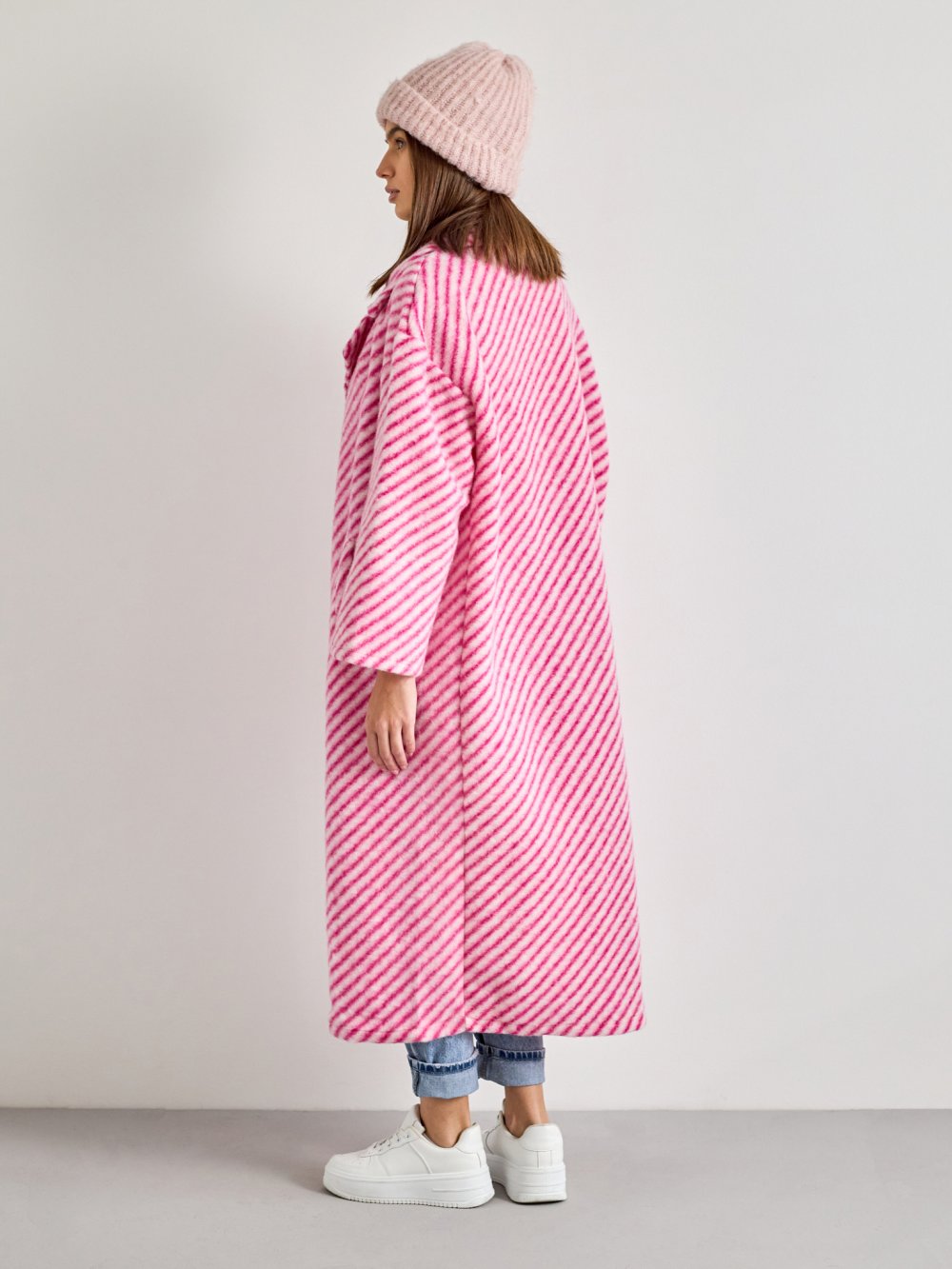 Ružový kabát Yasmi
