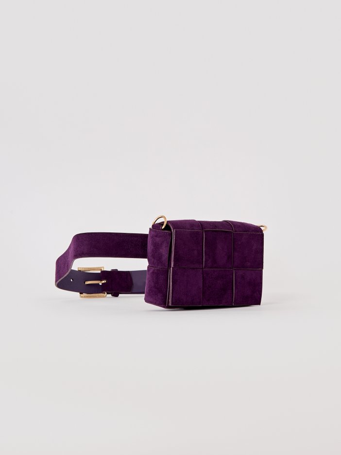 Tmavě fialová kabelka Senta