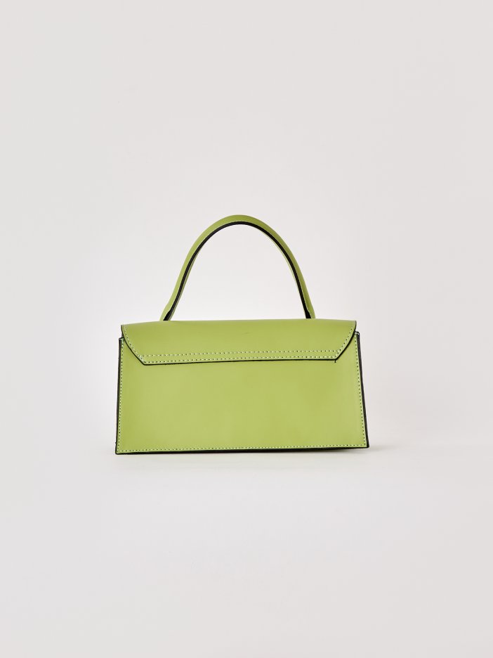 Bright green mini handbag Melisa
