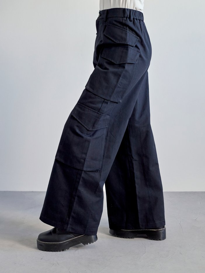 Black cargo trousers Coray