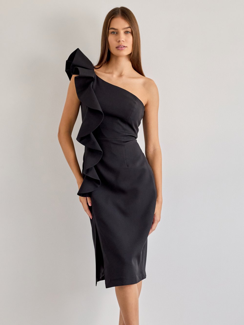 Čierne šaty Evita
