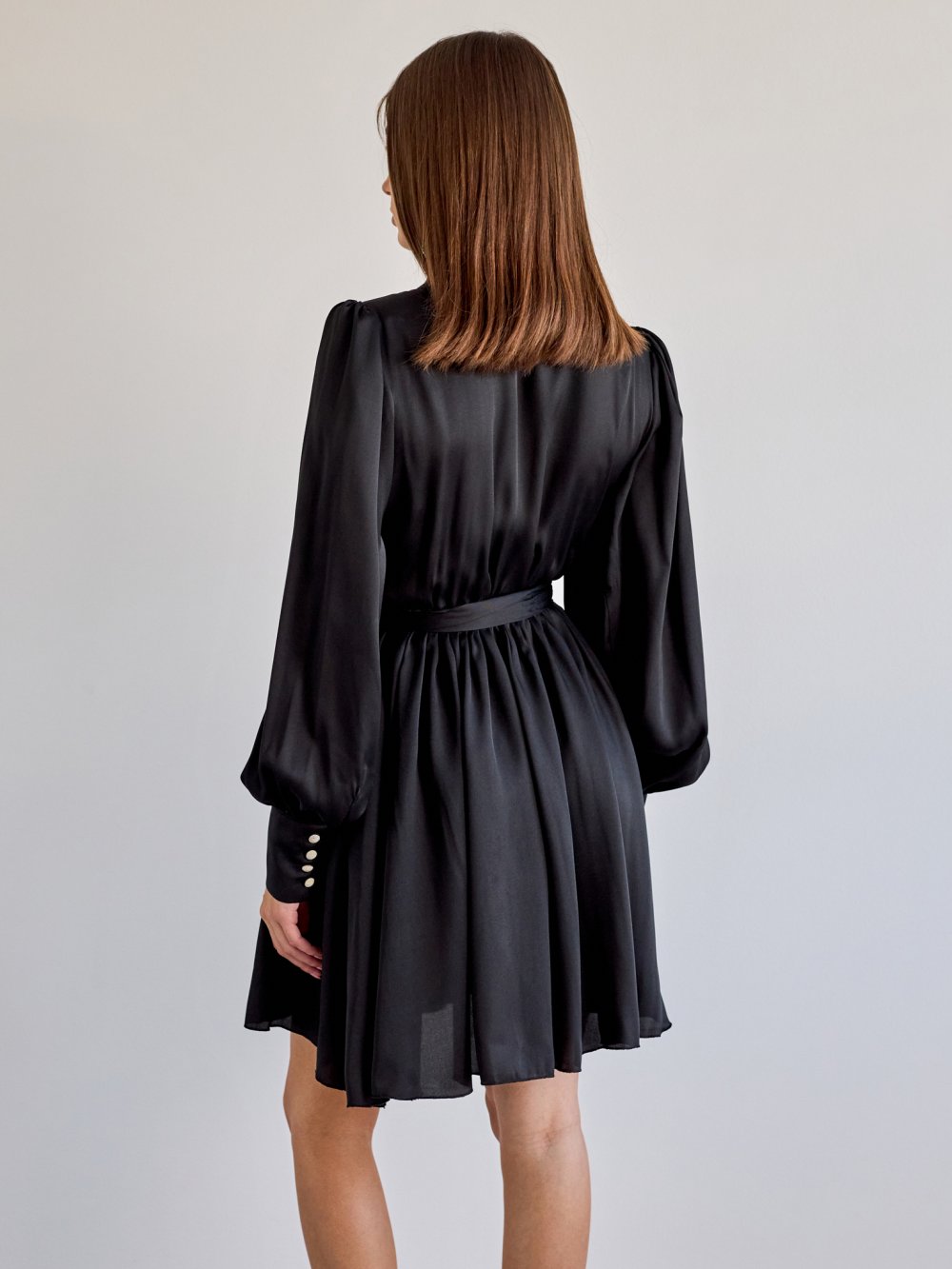 Černé šaty Francesca
