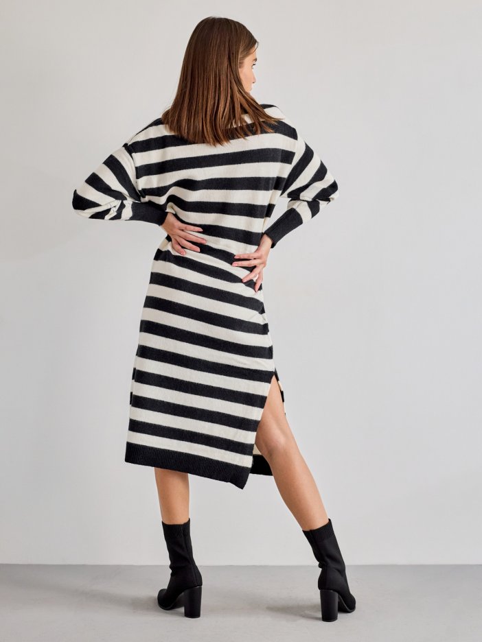 Black-white striped dress Jessa