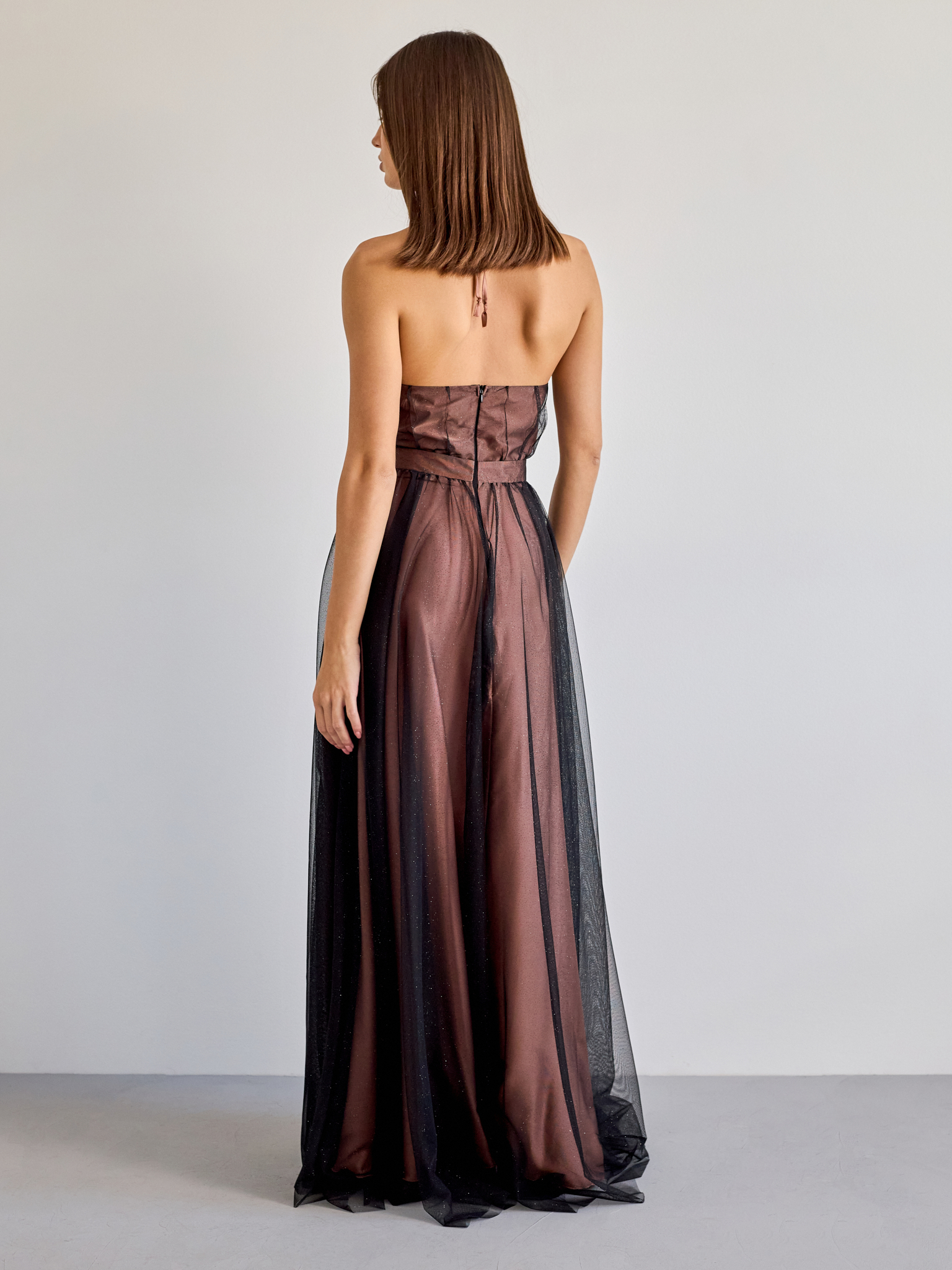 Black-brown dress Ola