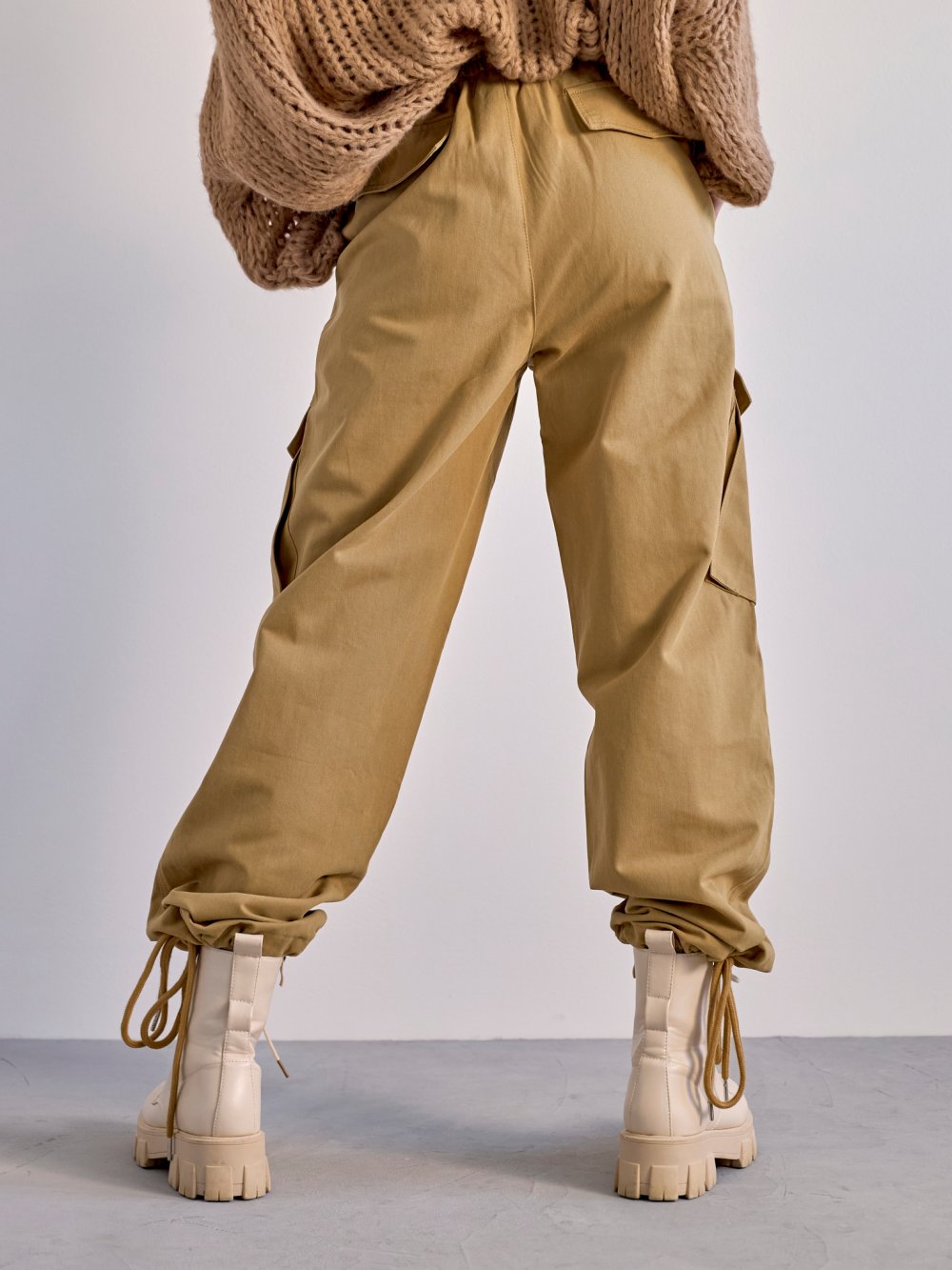 Hnedé kapsáčové nohavice Matt