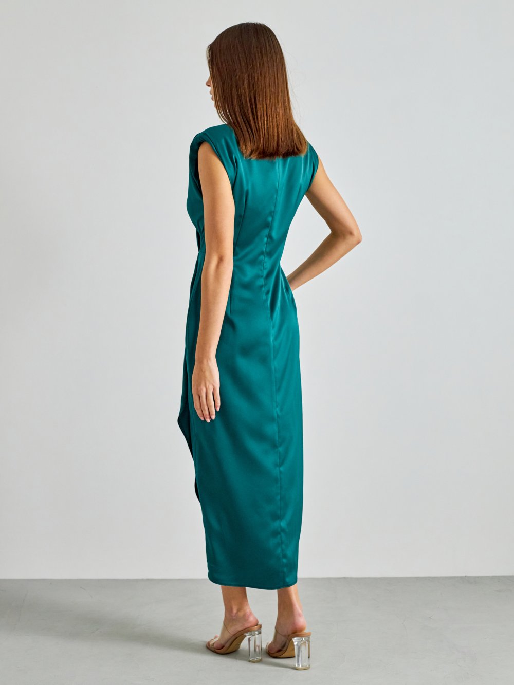 Zelené šaty Gisele