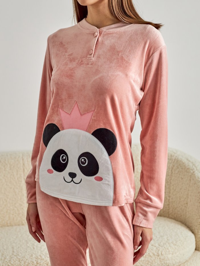 Ružové pyžamo Panda