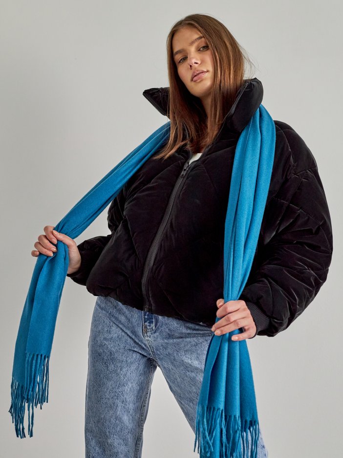 Dark blue scarf Gabby