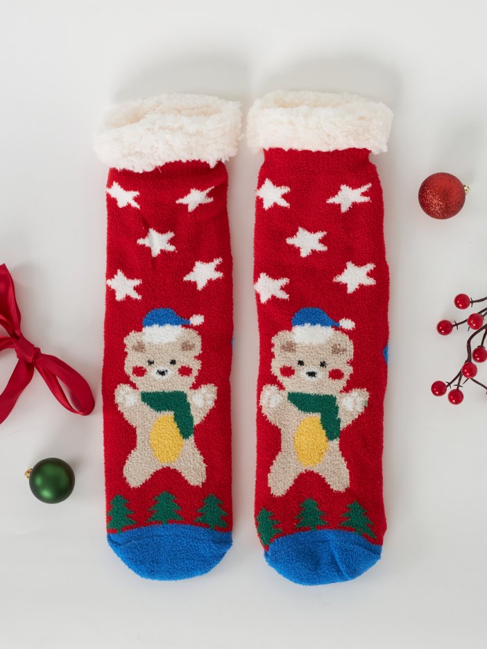 Christmas socks Teddy