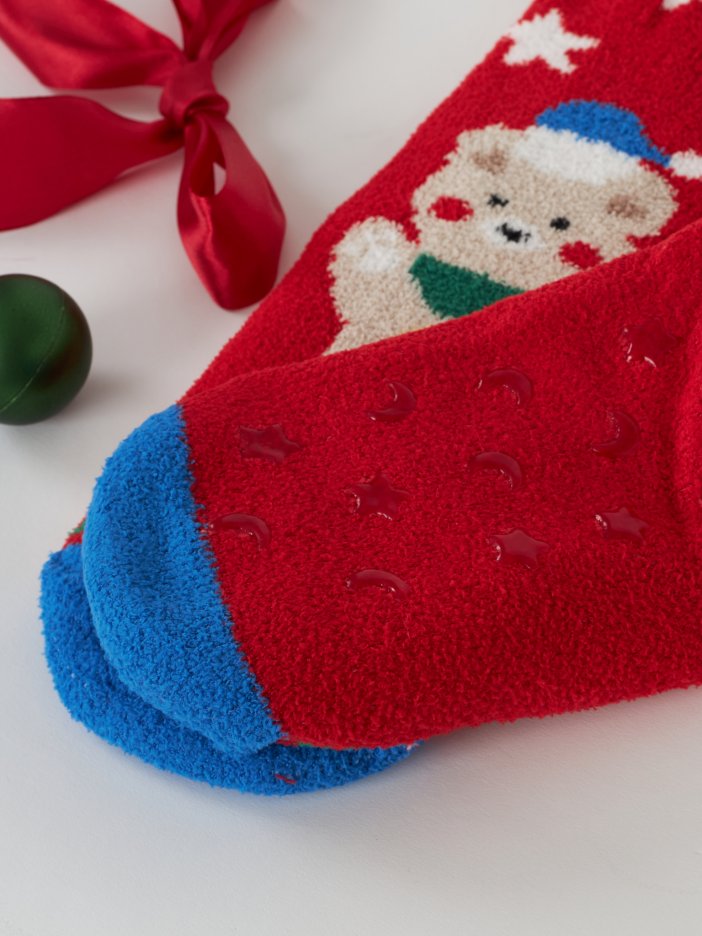 Vánoční ponožky Teddy