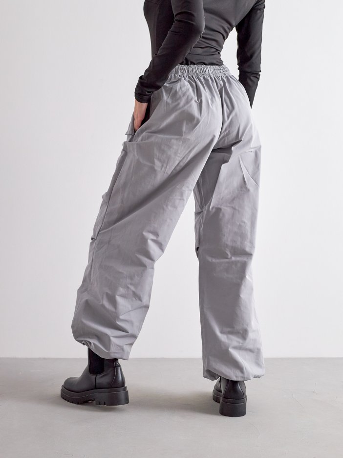 Sivé kapsáčové kalhoty Zua
