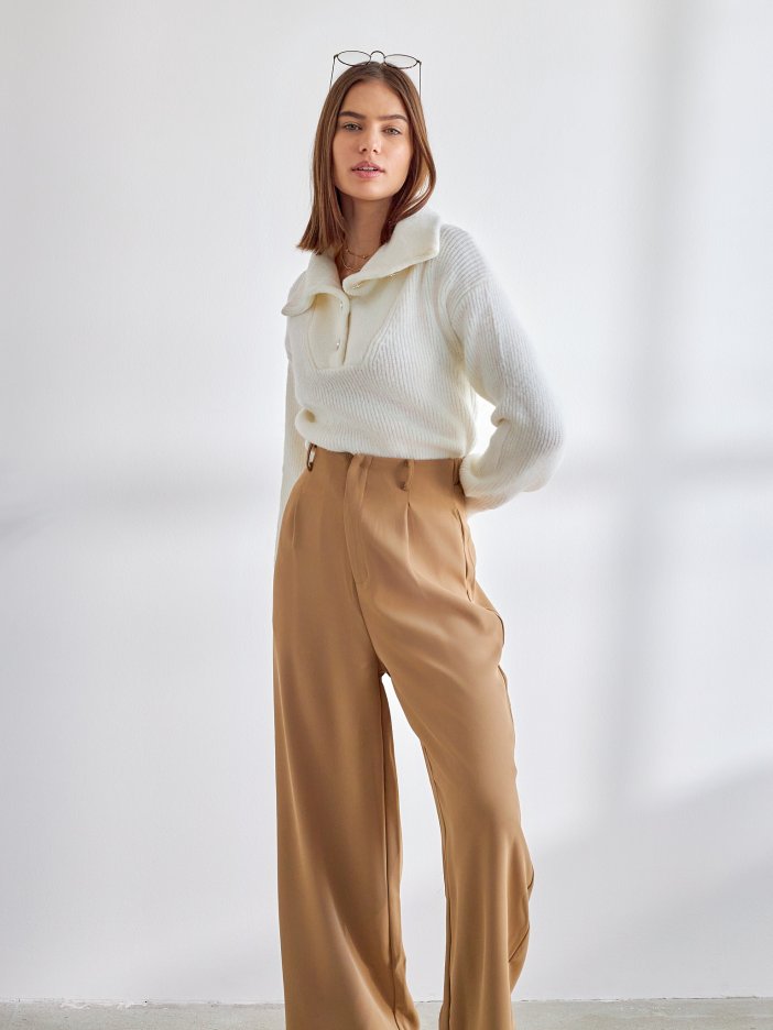 Brown trousers Lauren
