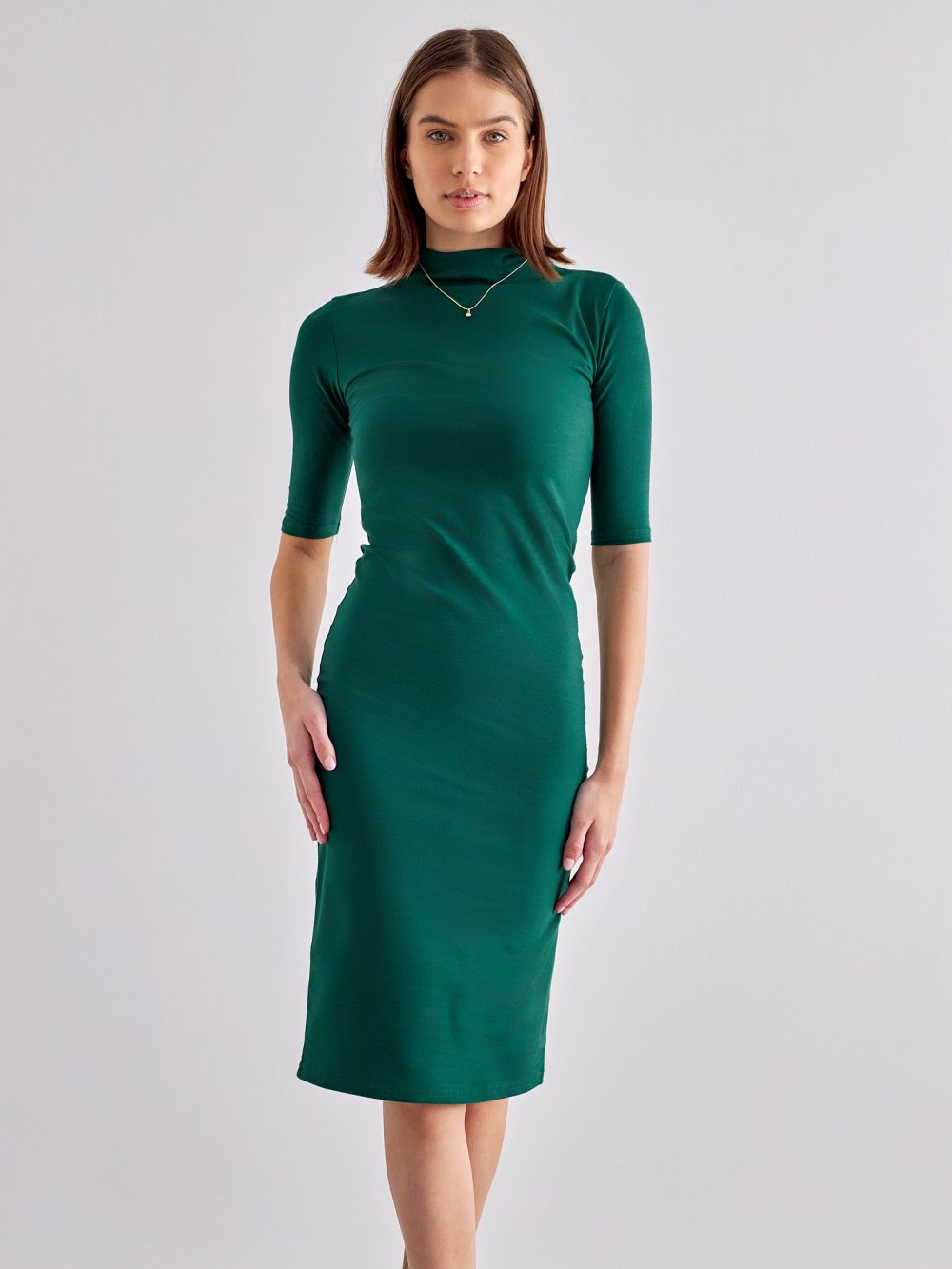 Zelené šaty Nadine