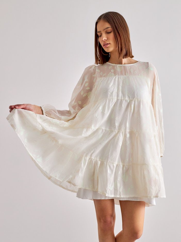 Bílé šaty Vally
