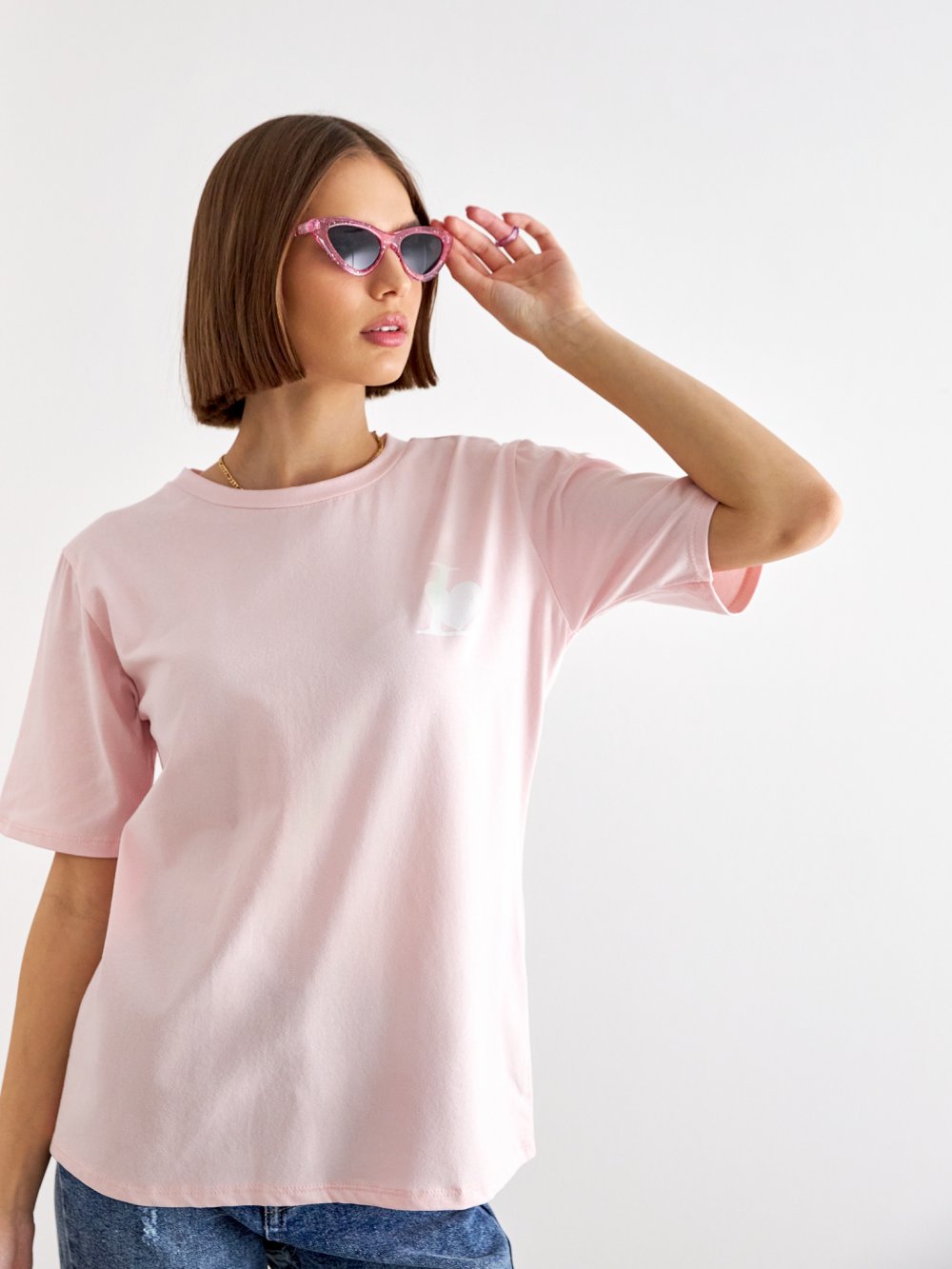 Ružové tričko Louis