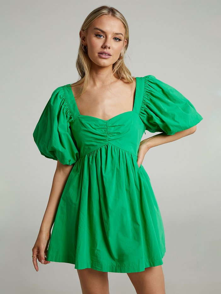 Green dress Leona