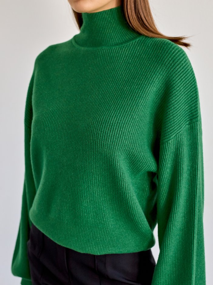 Green sweater Timo