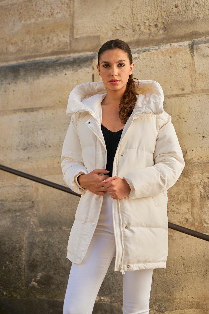 White winter jacket Cley