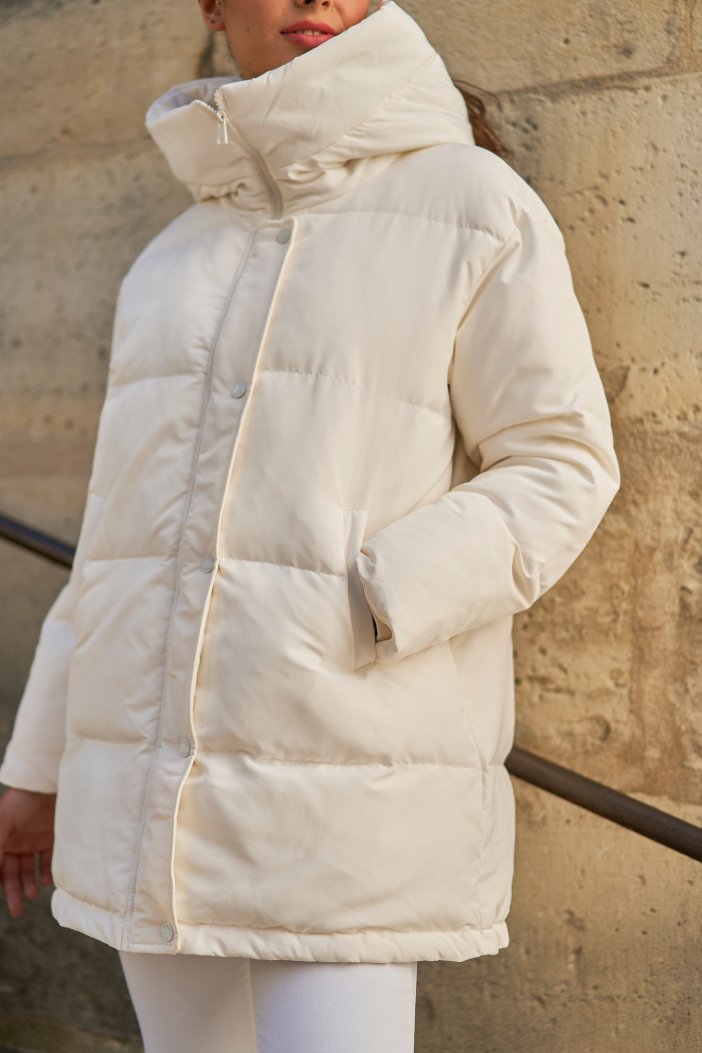 White winter jacket Cley