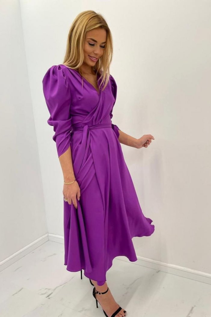 Purple dress Ava