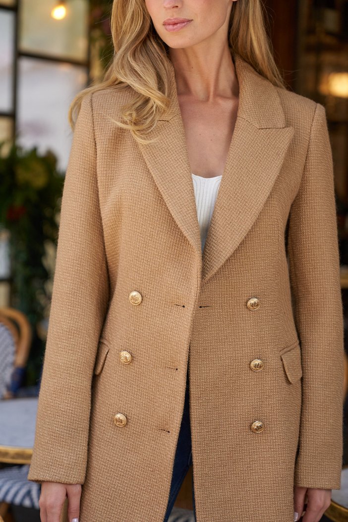 Suzie's brown jacket
