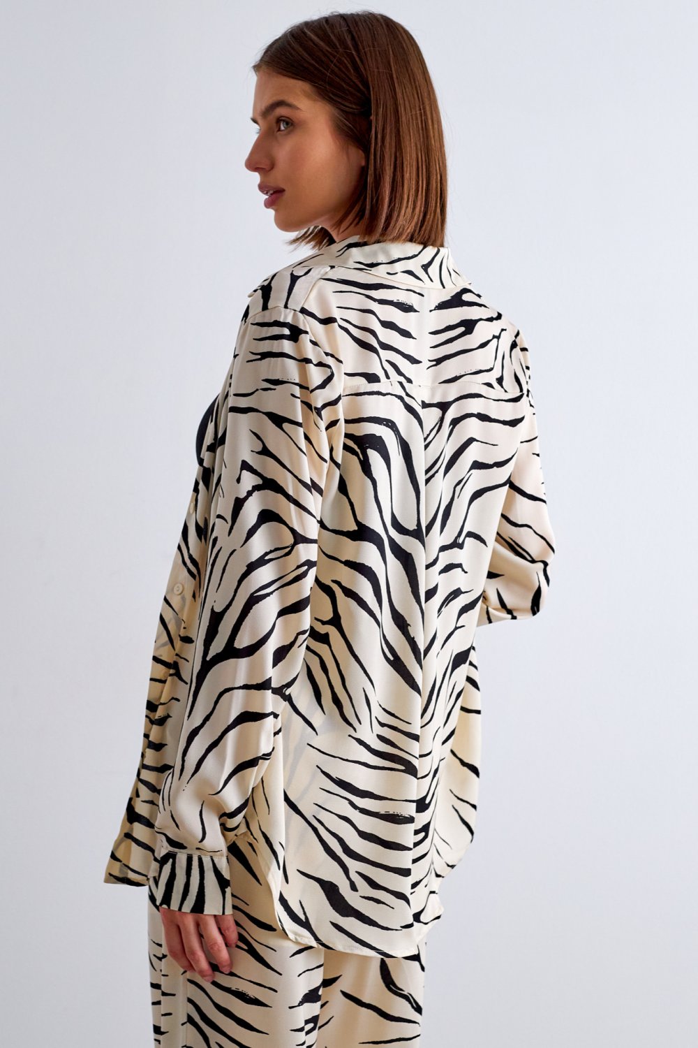 Vzorovaná košeľa Zebra