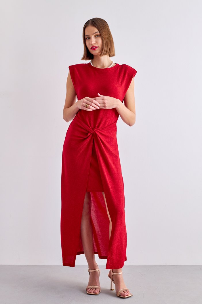 Nicco red dress