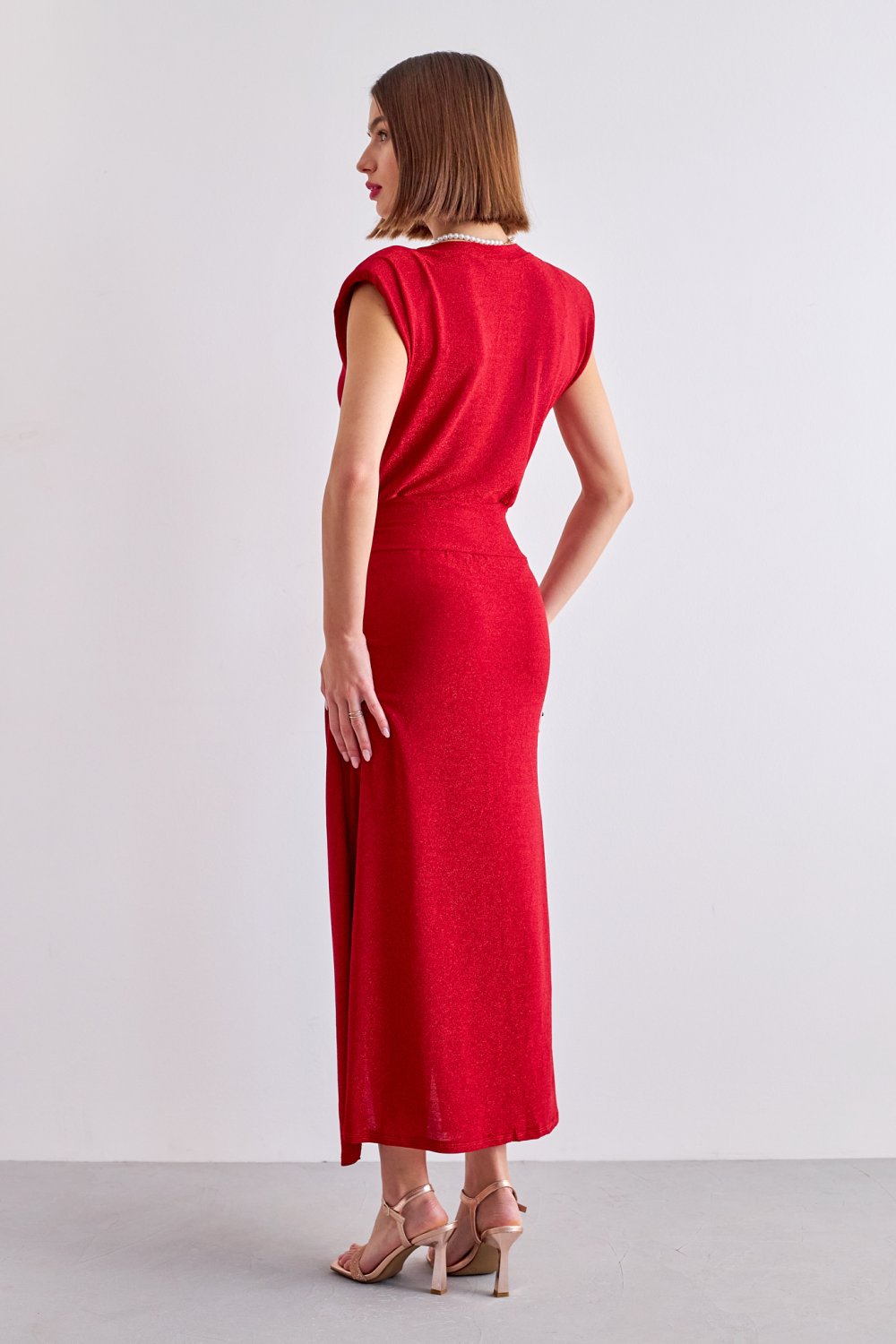 Červené šaty Nicco