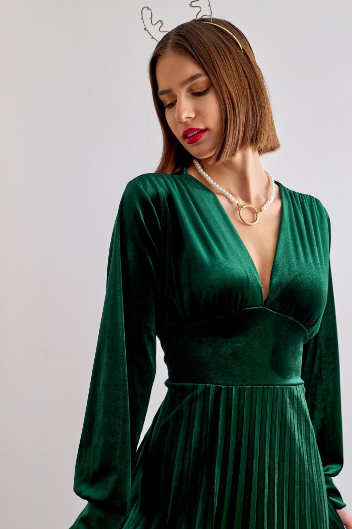 Zelené šaty Dominica
