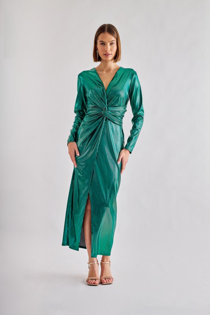 Demi green dress