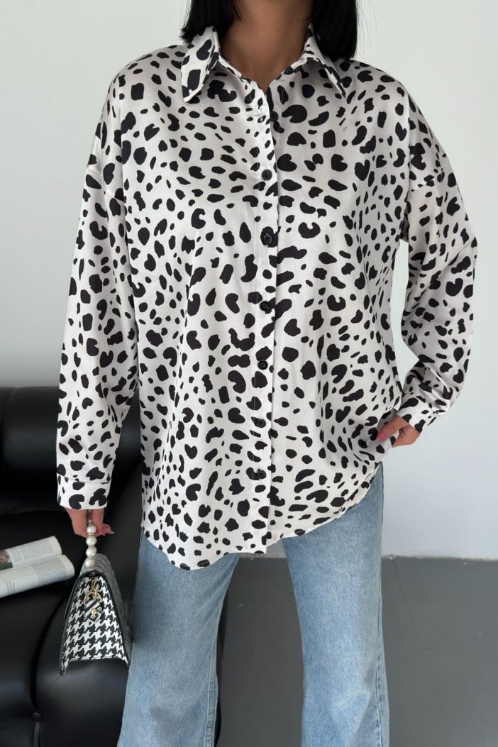 Leopardia košeľa Jasmine