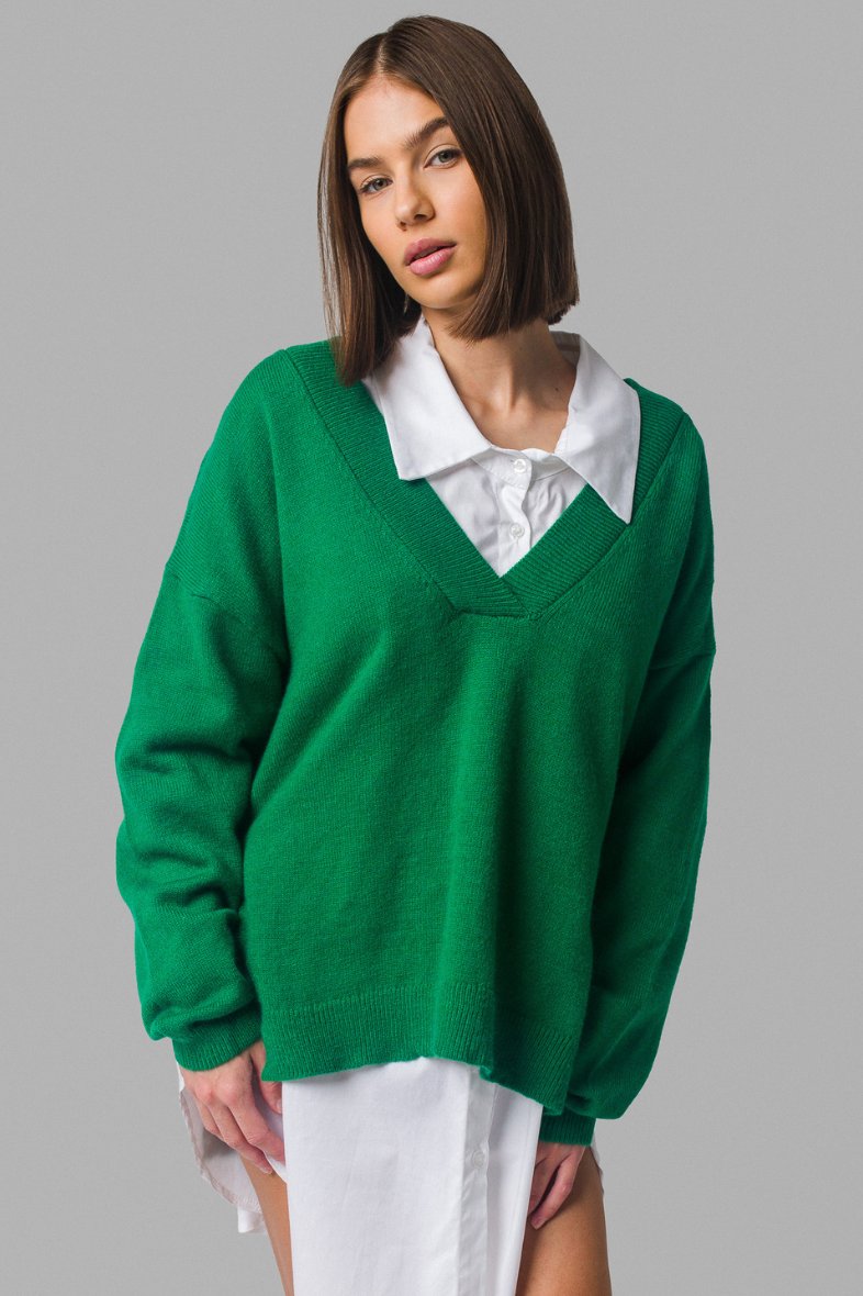 Zelený sveter Didda
