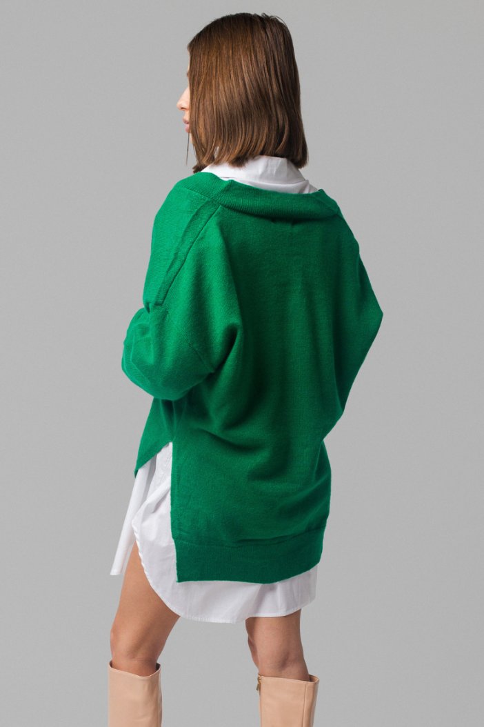 Zelený svetr Didda